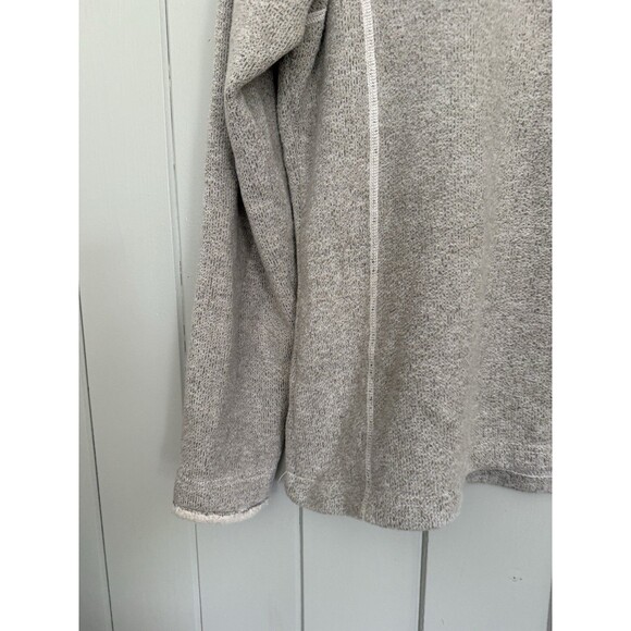 Kuhl Alfpaca Sweater M Medium Ivory Fleece Long Sleeve 1/4 Zip Hike Outdoors - Picture 5 of 5